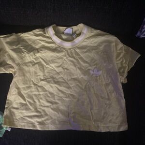 Adidas Kids Yellow T-Shirt